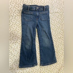 GAP Girl Flare Jeans in Dark Blue